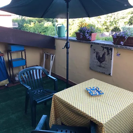 Privatunterkunft La Mansarda Con Giardino 